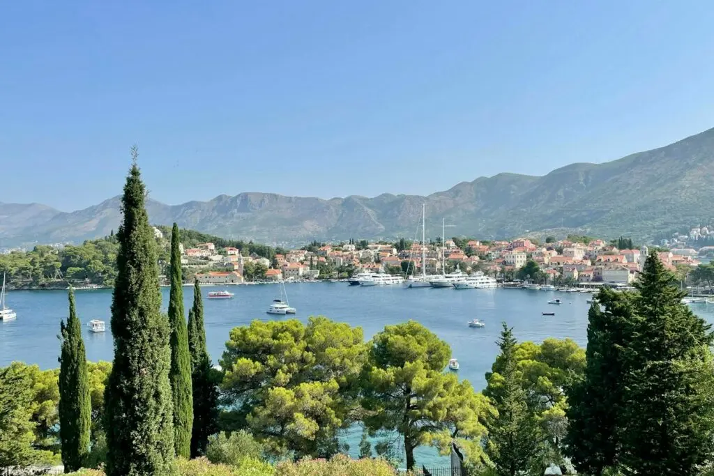 Baia di Cavtat, vicino all'aeroporto di Dubrovnik